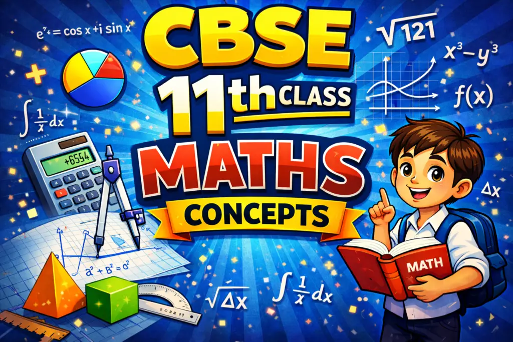 11th Class Maths CBSE Concept