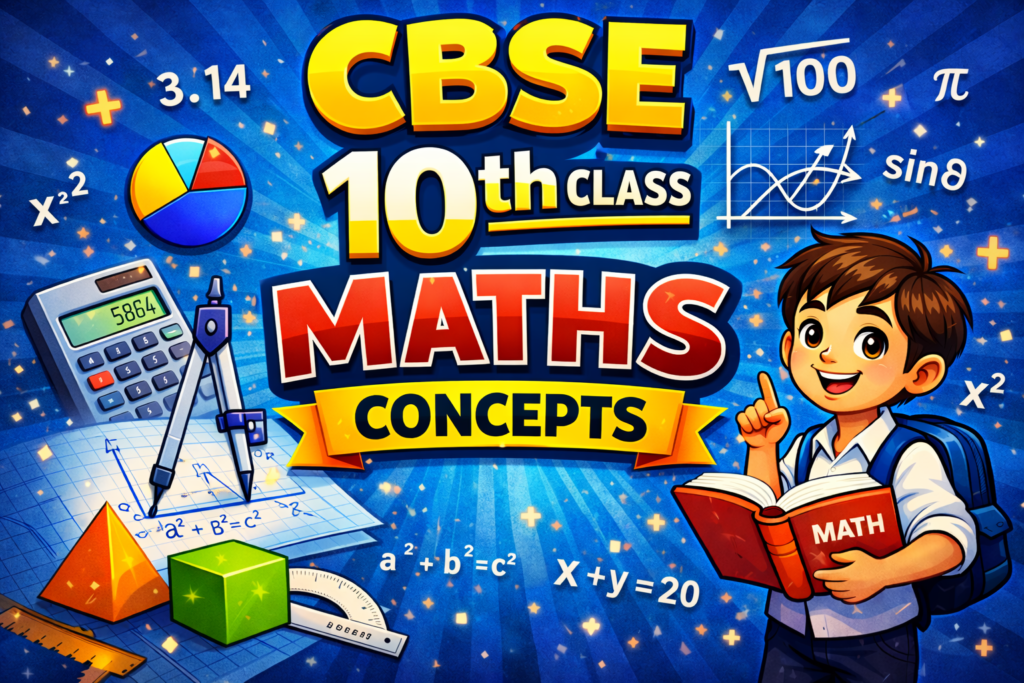 CBSE 10th Class Maths Concept