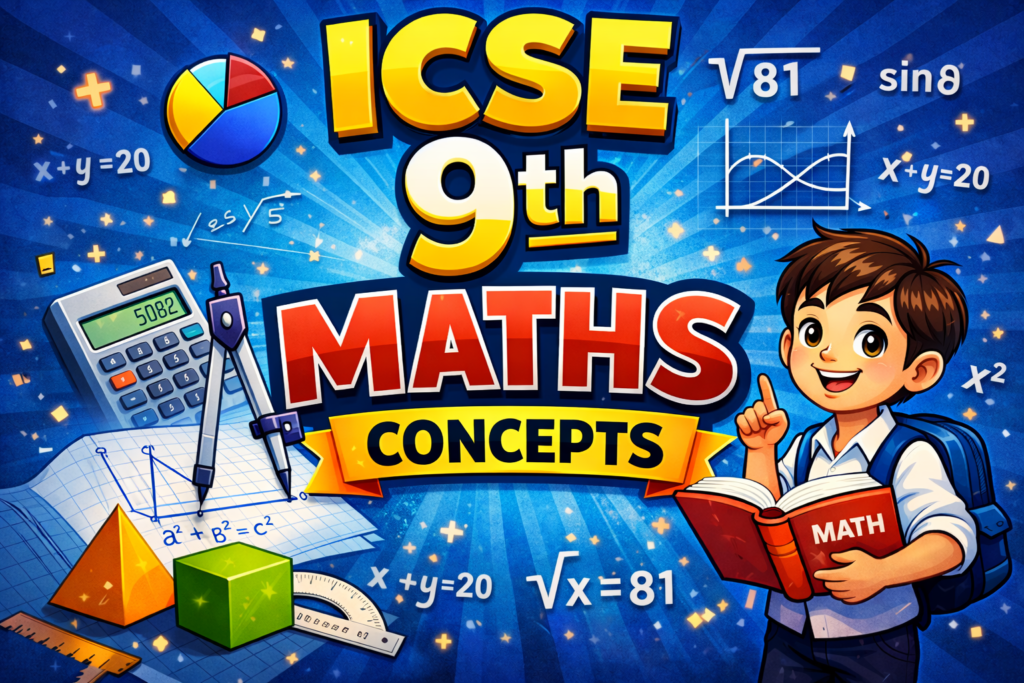 ICSE 9th Class Maths Concept