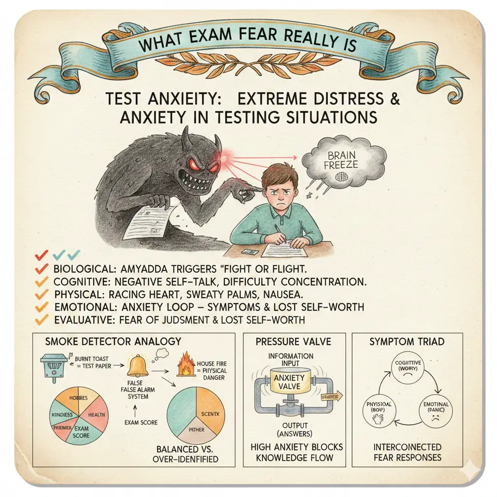 What Exam Fear Really Is 