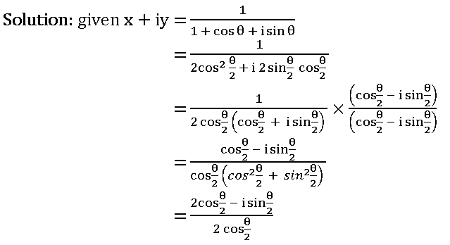 Complex Numbers 4 Marks - 2