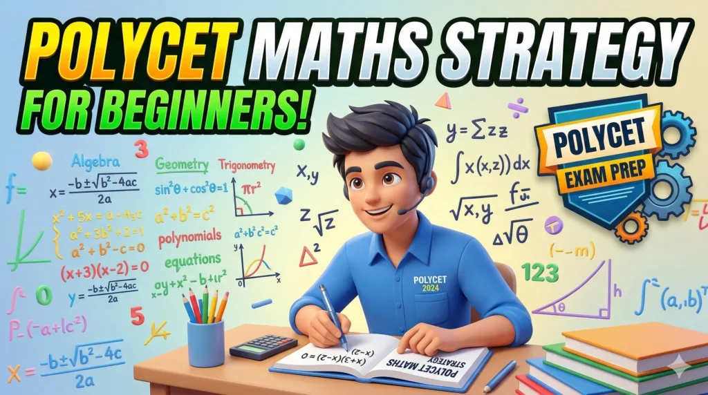 POLYCET Maths preparation strategy 1
