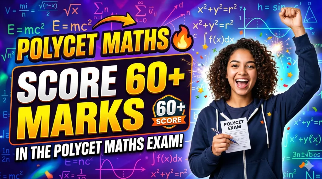 score 60 marks in POLYCET Maths