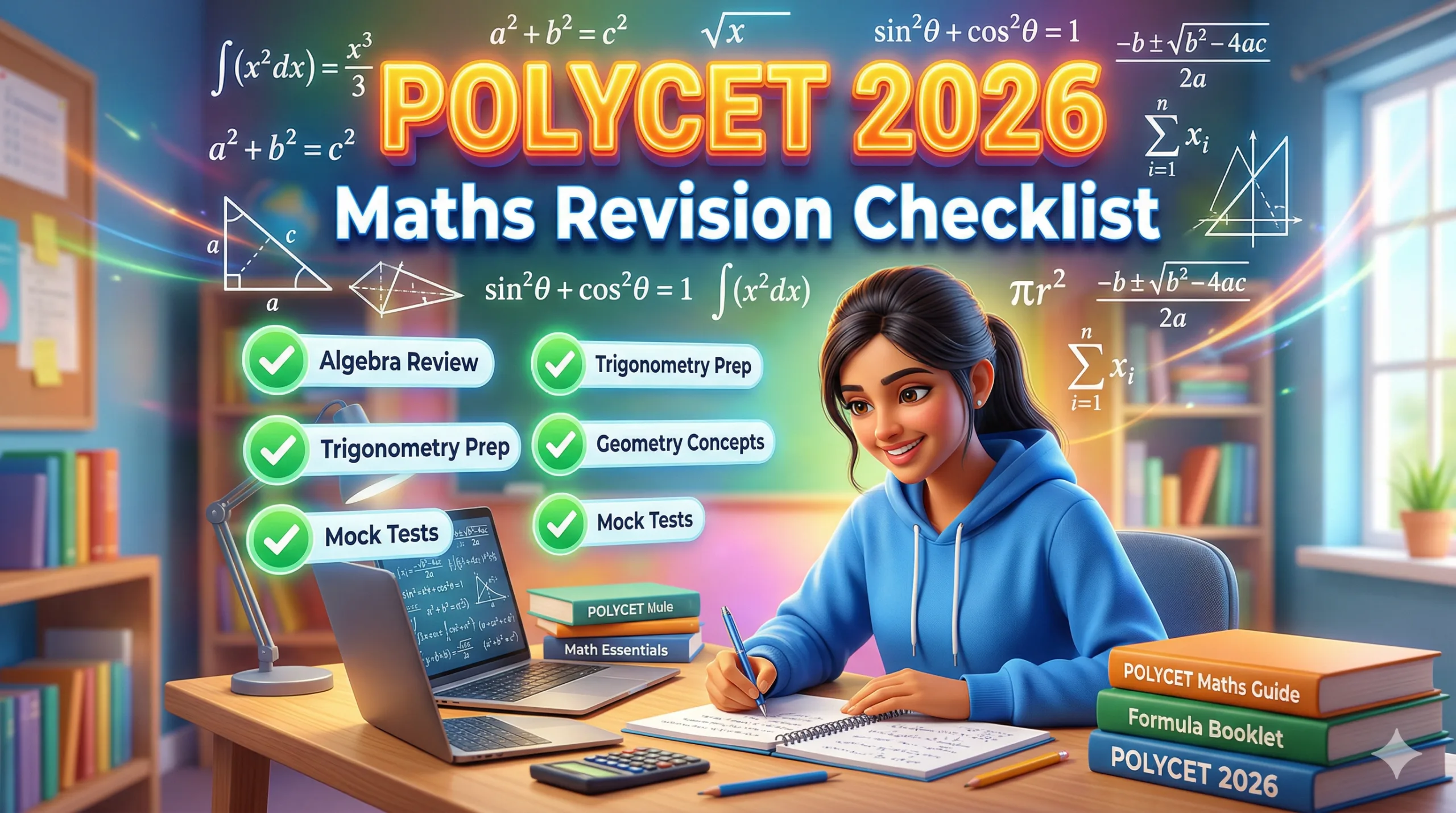 Maths Revision Checklist for POLYCET 1