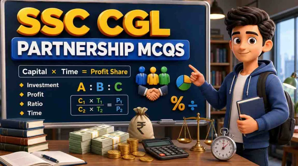 SSC CGL Partnership MCQs