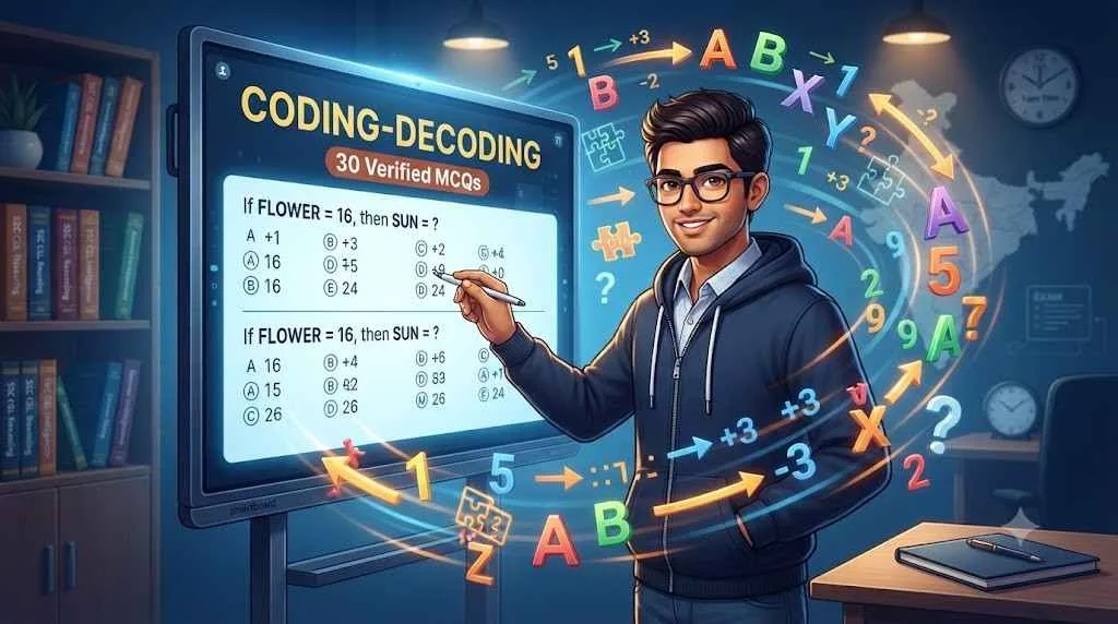 SSC CGL Coding Decoding MCQs