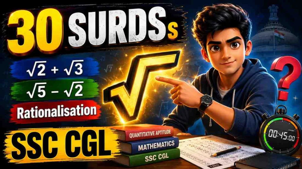 SSC CGL Elementary Surds